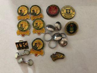 Assorted School Badges Collar Pins TKSS DHS St Hilda’s