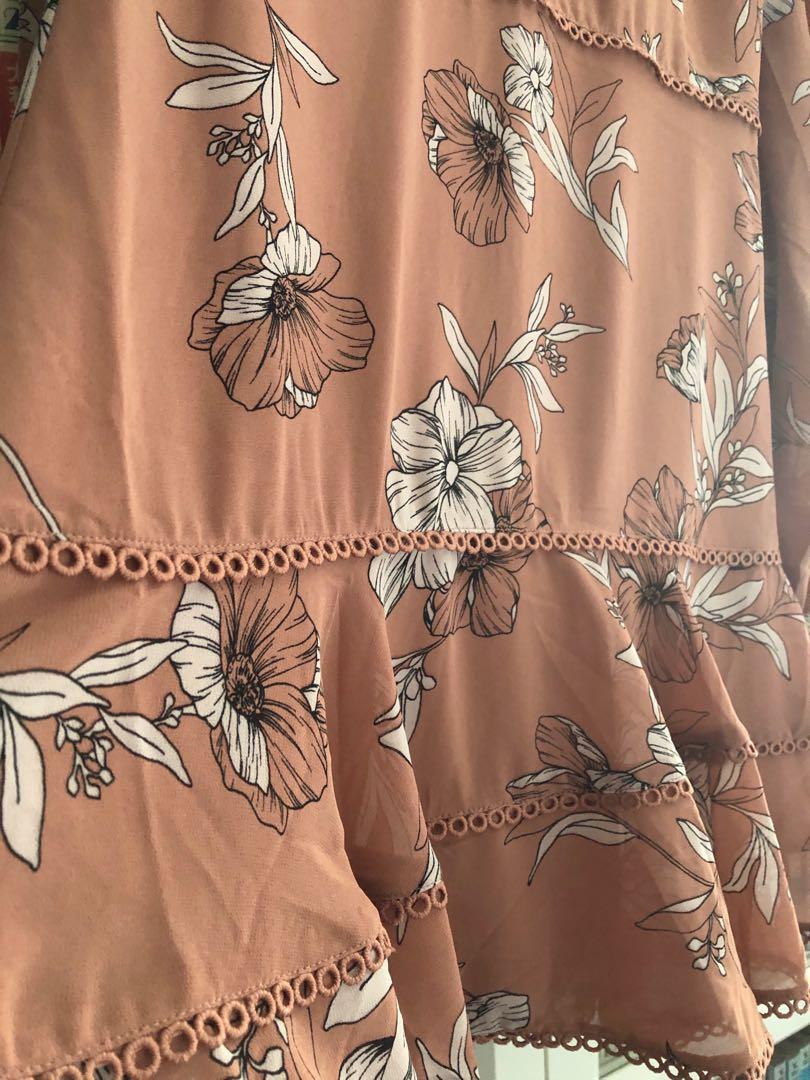 Bardot tammy trim dress top