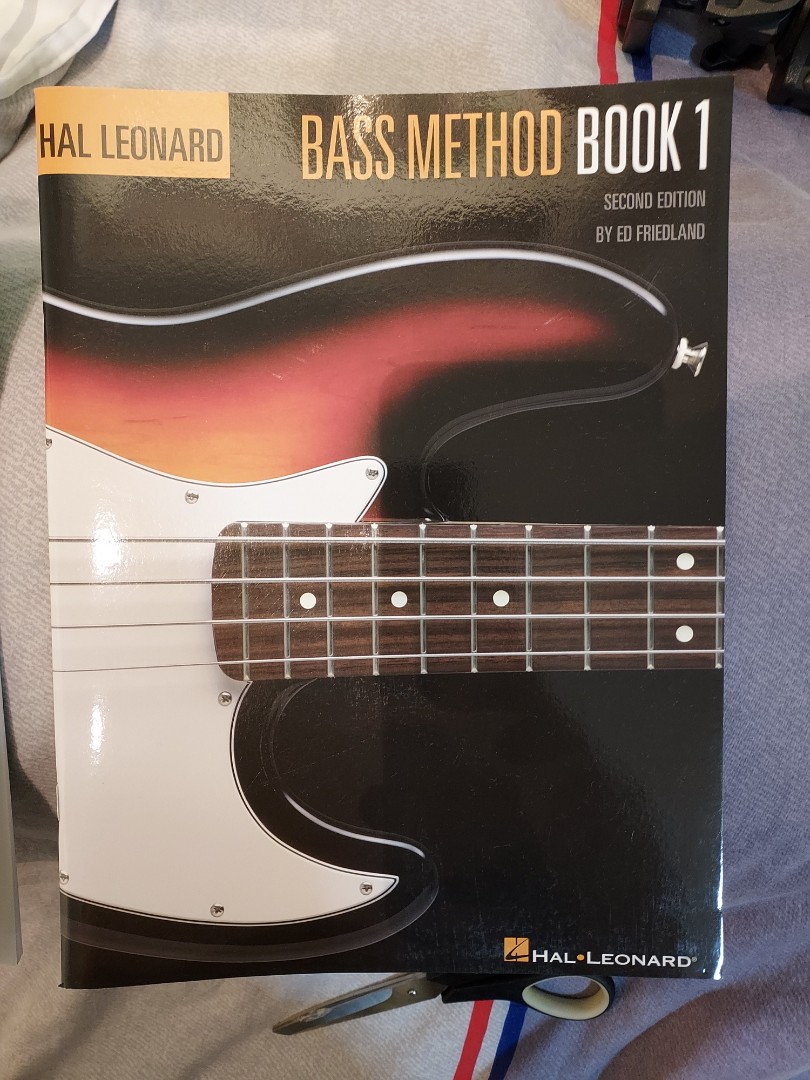 Bass Method Book 1 Bass Guitar Beginner Book, Hobbies & Toys, Books