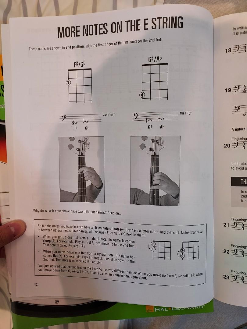 Bass Method Book 1 Bass Guitar Beginner Book, Hobbies & Toys, Books