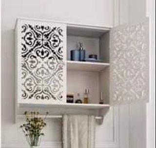 Bathroom Cabinet- White(45x39x21cm)