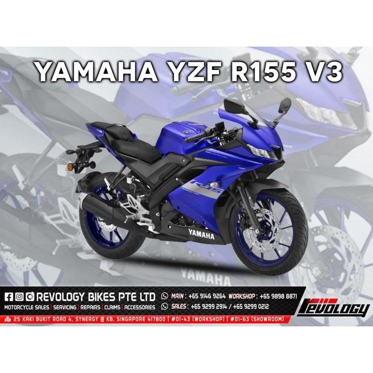 Brand New Yamaha R15 V3 Blue R155 Ready To Register Motorcycles Motorcycles For Sale Class 2b On Carousell