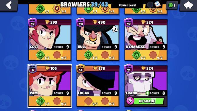Brawl Stars Account Video Gaming Gaming Accessories Game Gift Cards Accounts On Carousell - brawl stars 9 cards