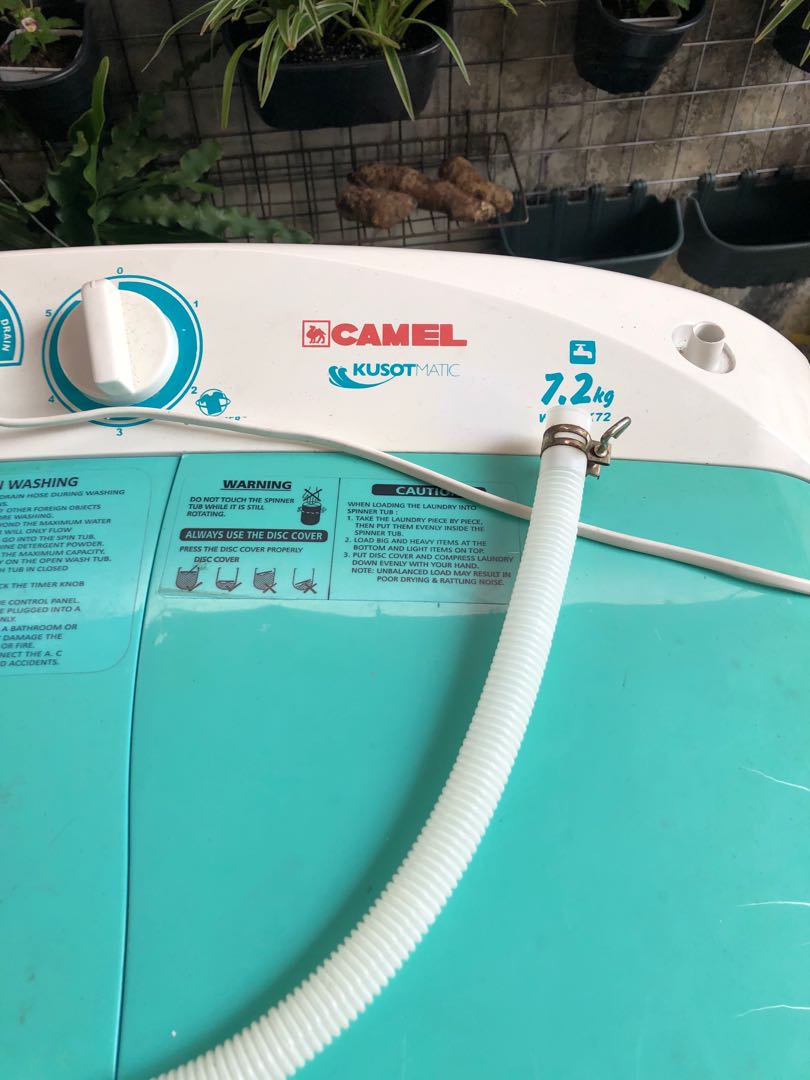 Camel Washing Machine 7 2 Kg Tv Home Appliances Washing Machines And Dryers On Carousell