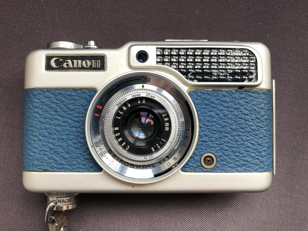 Canon Demi- Blue 半格菲林相機, 攝影器材, 相機- Carousell