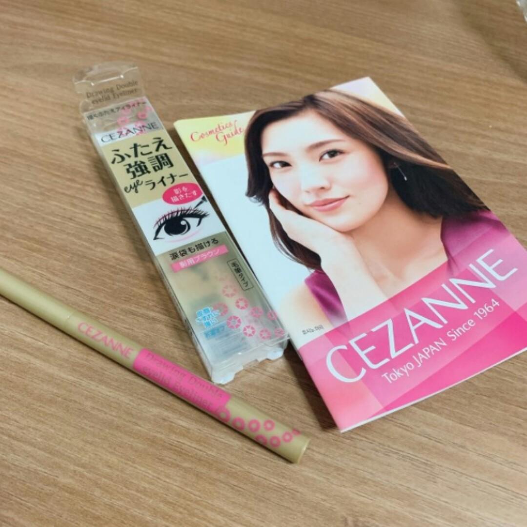 Cezanne Drawing Double eyelid Eyeliner, 美容＆化妝品, 健康及美容 皮膚護理, 化妝品 Carousell