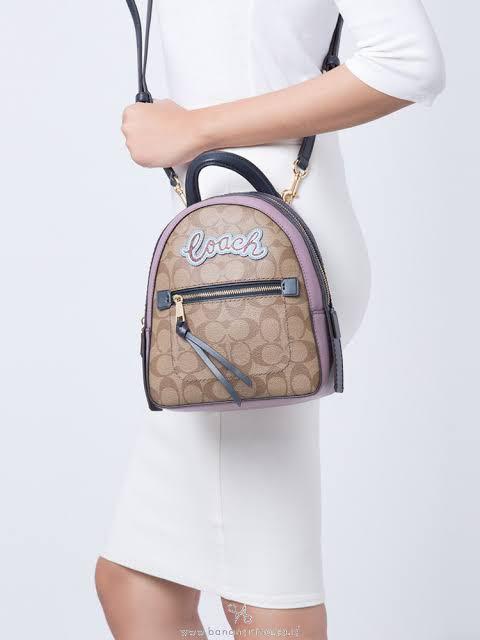 coach 3 way backpack