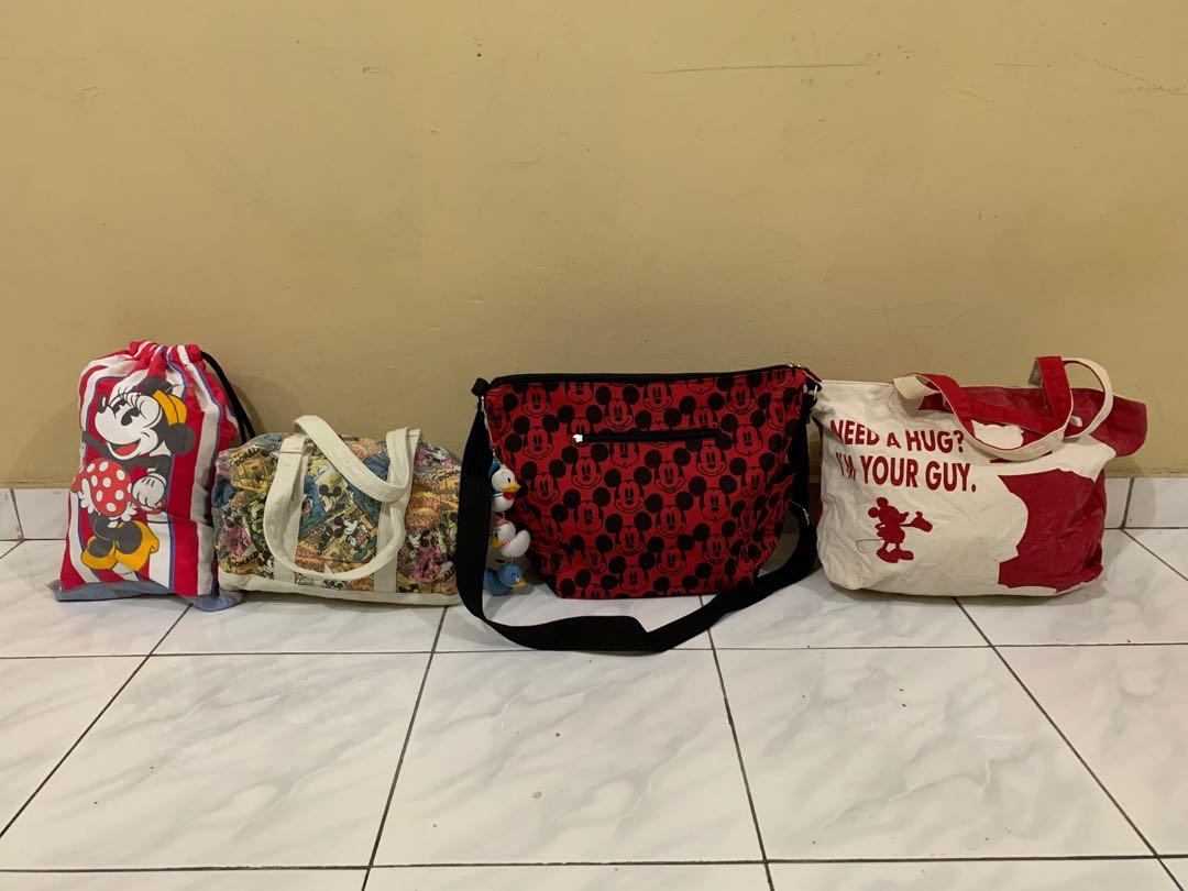 Combo Mickey Disney Bag Luxury Bags Wallets On Carousell