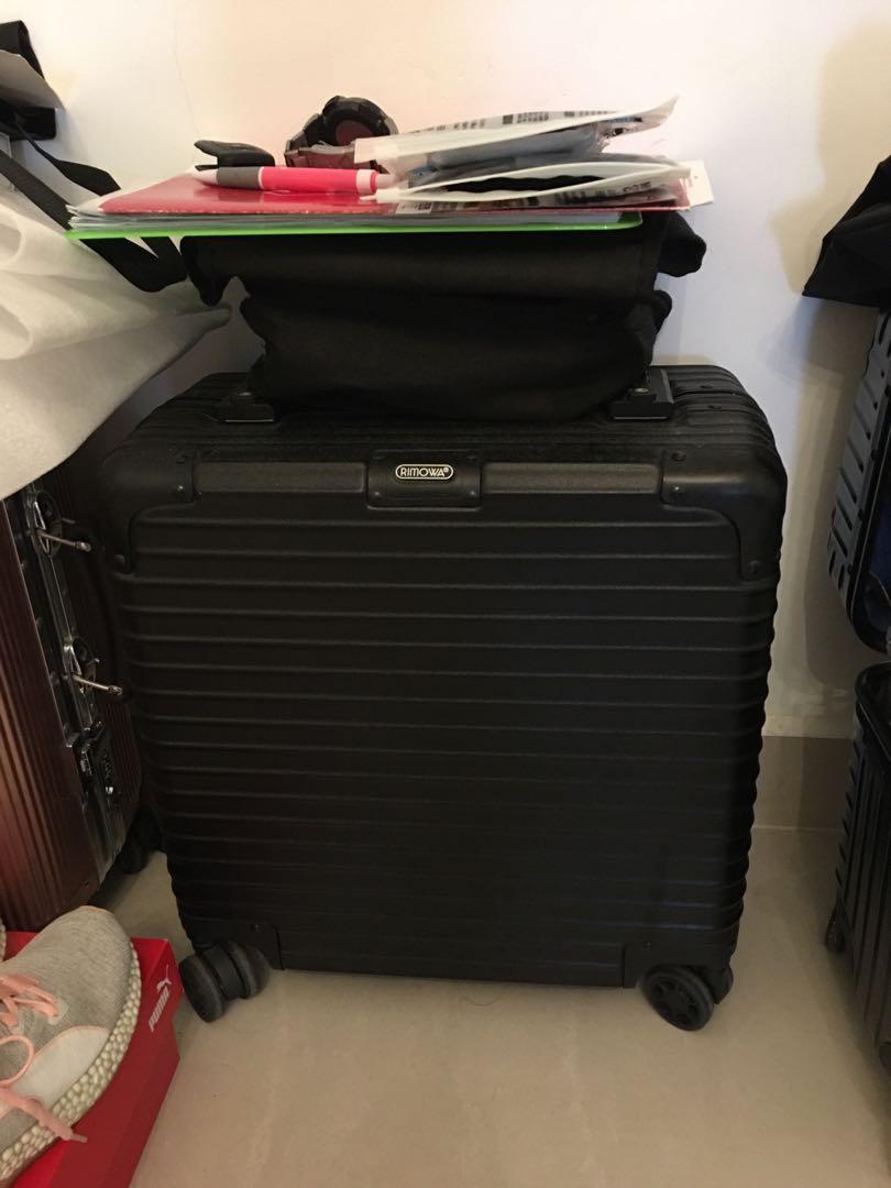 Copy Ori Rimowa 18 inch Matte Black edition Luxury Bags