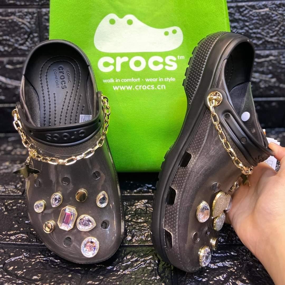 Crocs translucent clog price on sale