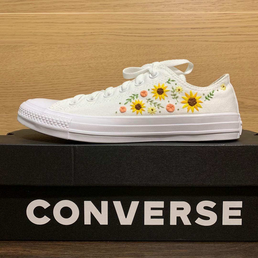 Custom hotsell shoe embroidery