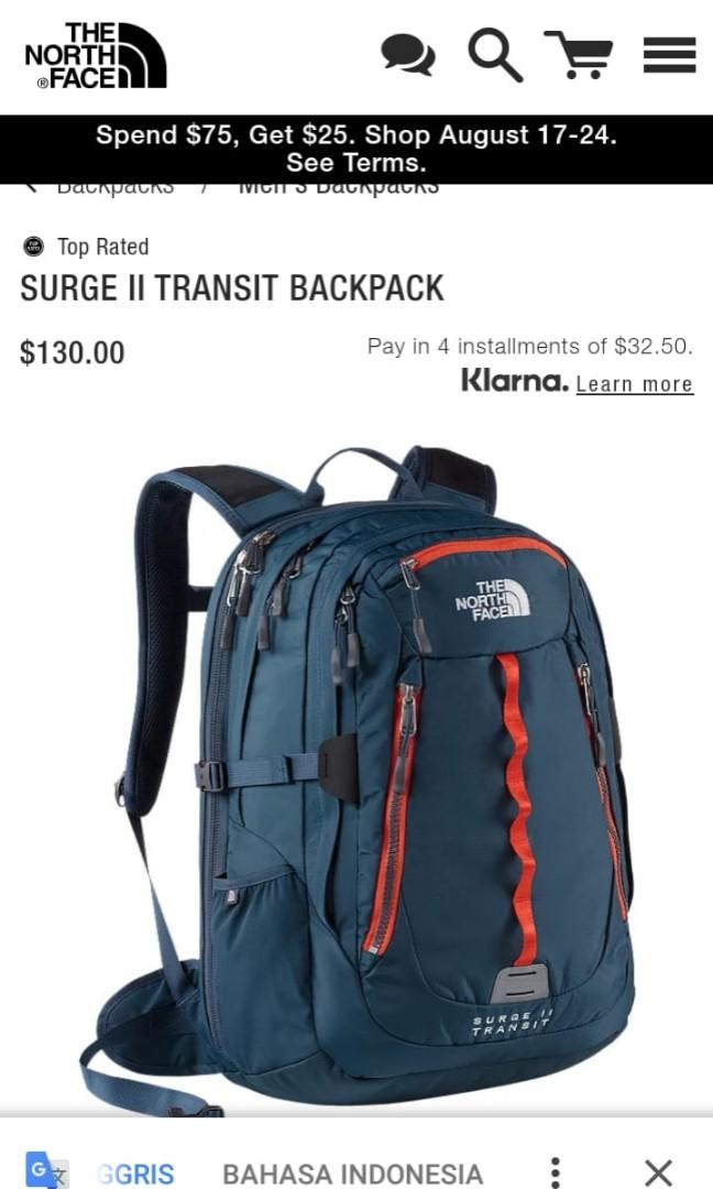 surge transit north face