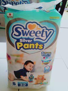 Diapers brands Sweety silver pants