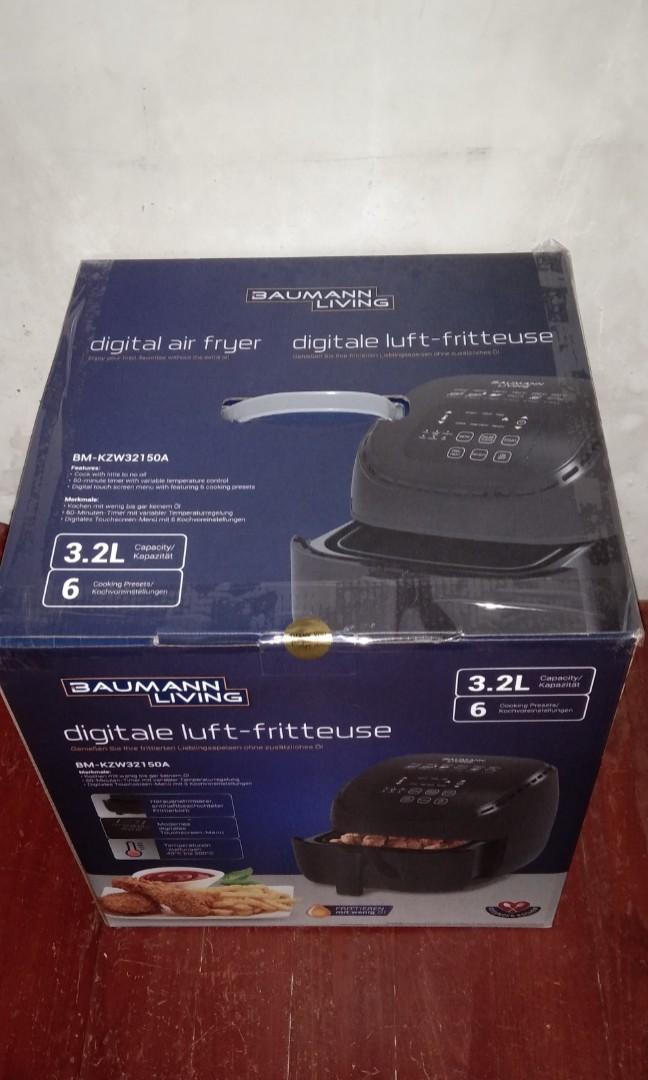 Digital Air Fryer(BAUMANN), TV & Home Appliances, Kitchen Appliances