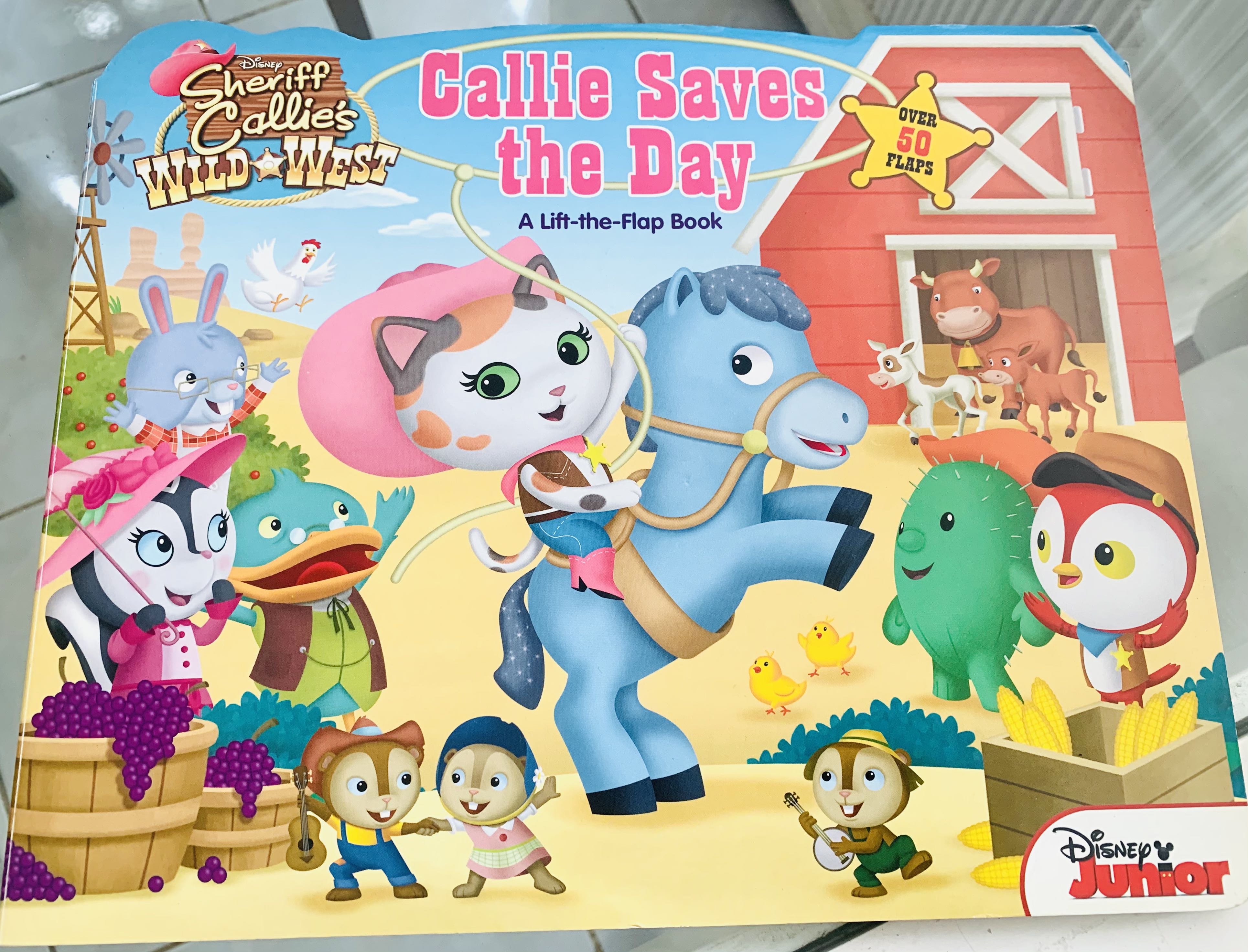 Disney Junior Sheriff Callie Book, Hobbies & Toys, Books & Magazines ...