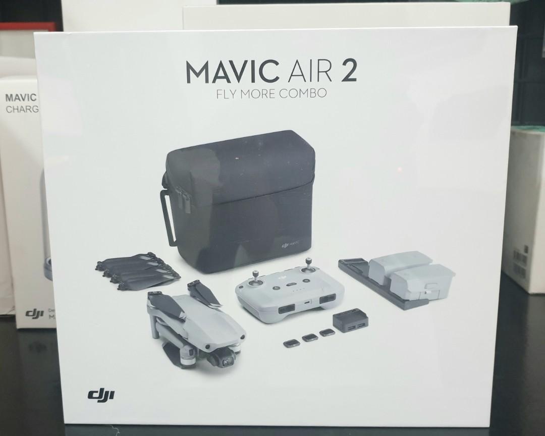 Dji mavic air 2 (Category: Drones) located in Manila. Submitted by kla.kenneth7777 (Listing ID 1063988312, Image 2). Description: For Sale! Dji mavic air 2 fmc complete package sealed with warranty. Pls call 09235086060 09279097878.