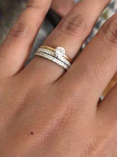 Eternity ring silver 925
