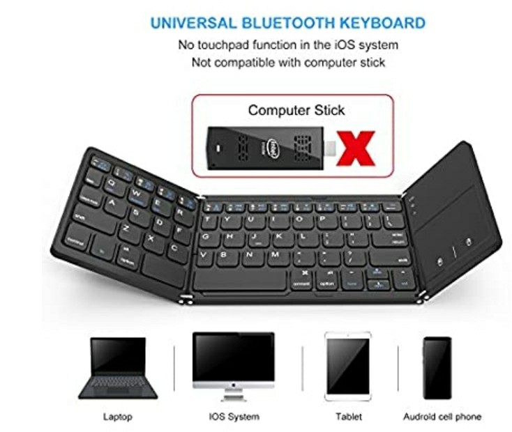foldable bluetooth keyboard