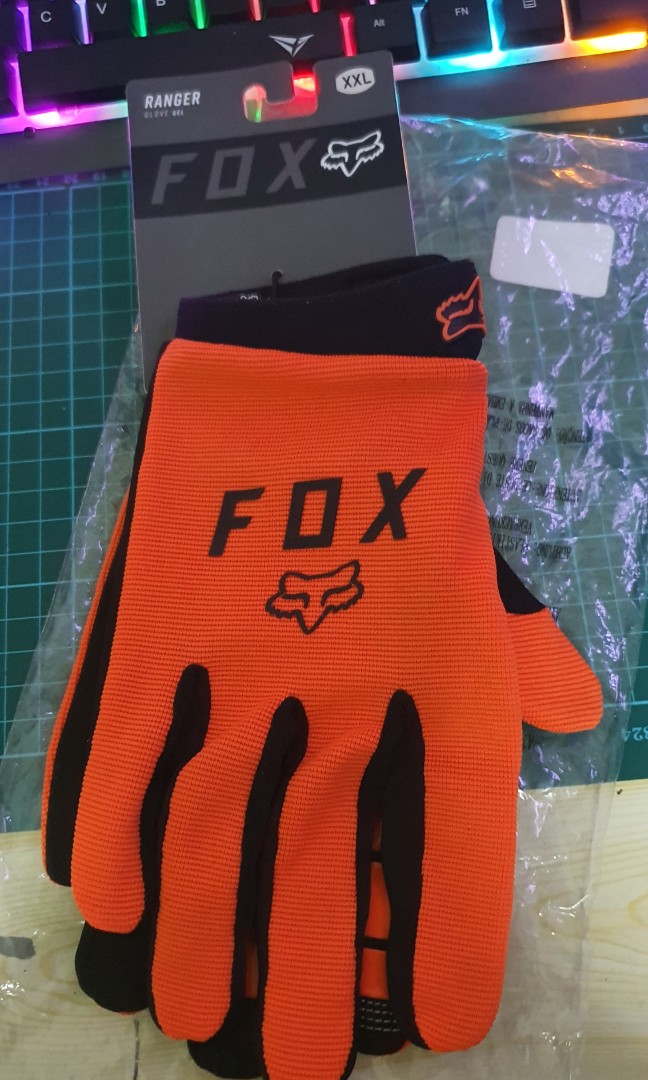 Fox ranger 2024 gloves orange