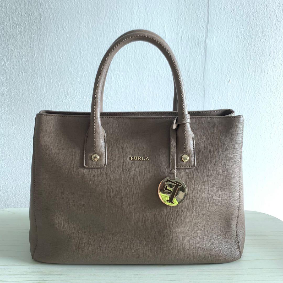 Furla tote - almost like new, Luxury, Bags & Wallets on Carousell