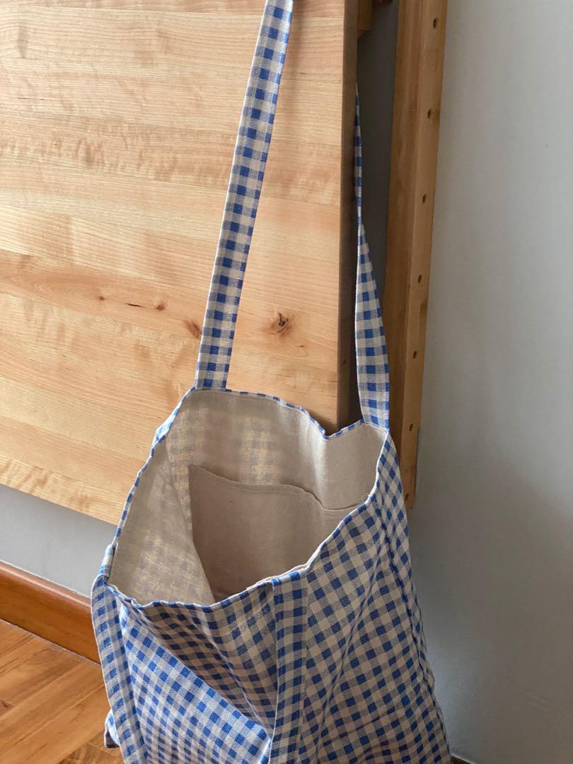 Gingham flowers clearance southcote tote