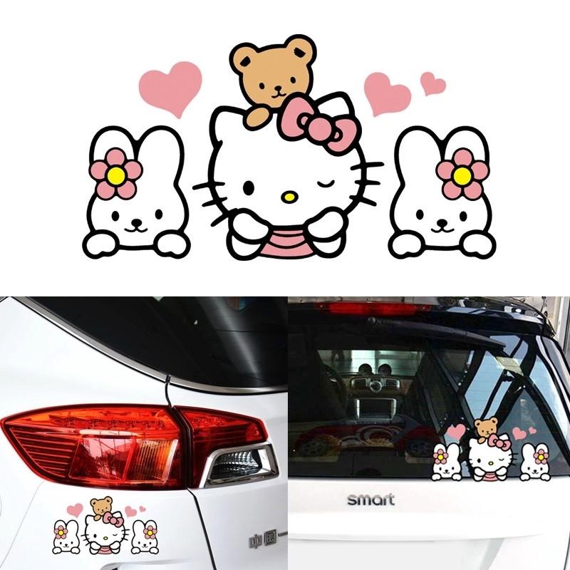 Hello Kitty Car Window Bumper Sticker Decal