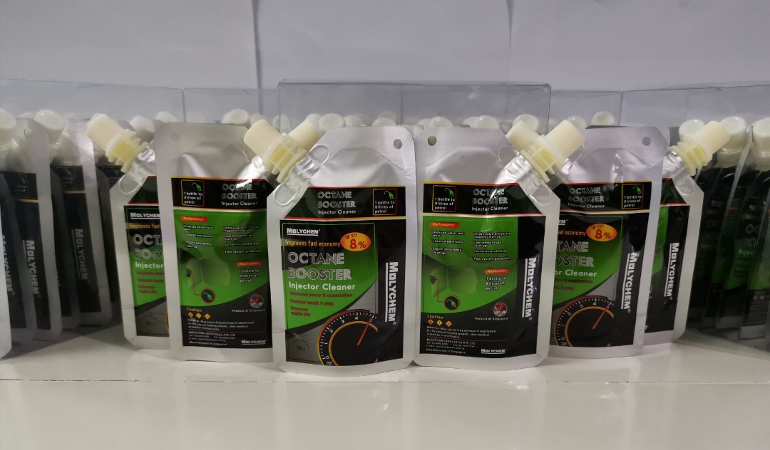 Injector Cleaner + 2RON Octane Booster (Packet), Motorcycles