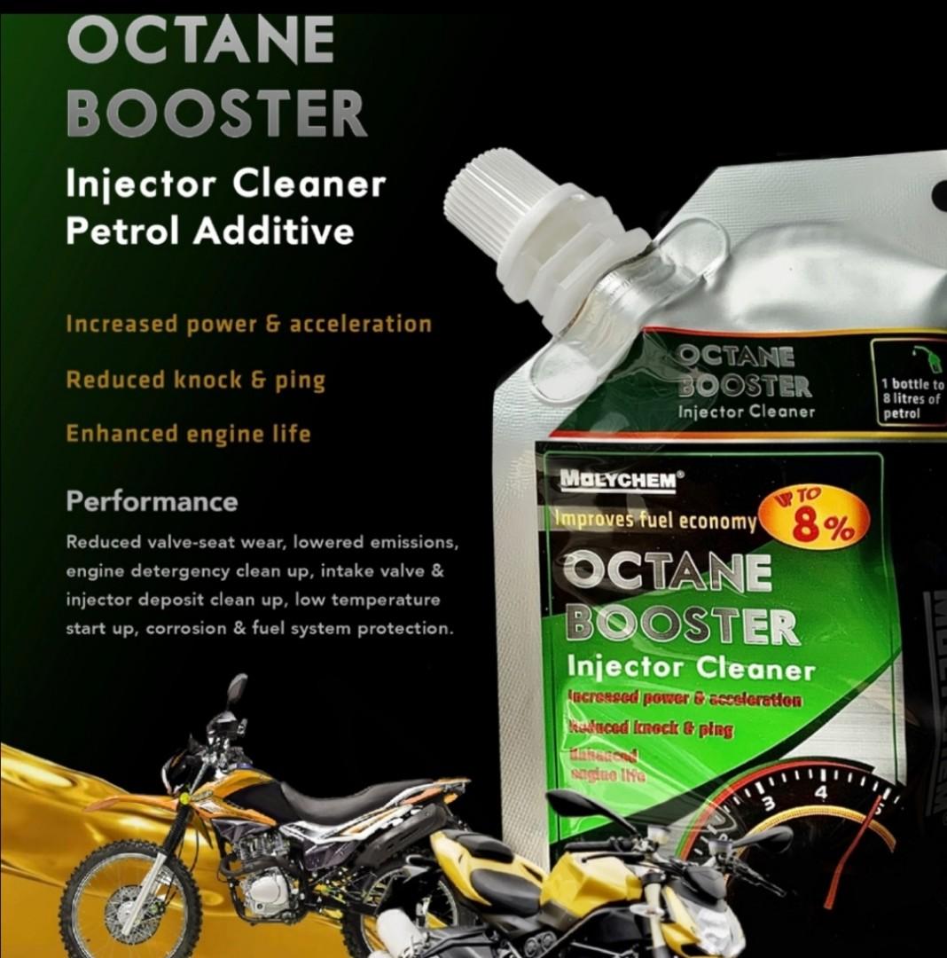 Injector Cleaner + 2RON Octane Booster (Packet), Motorcycles