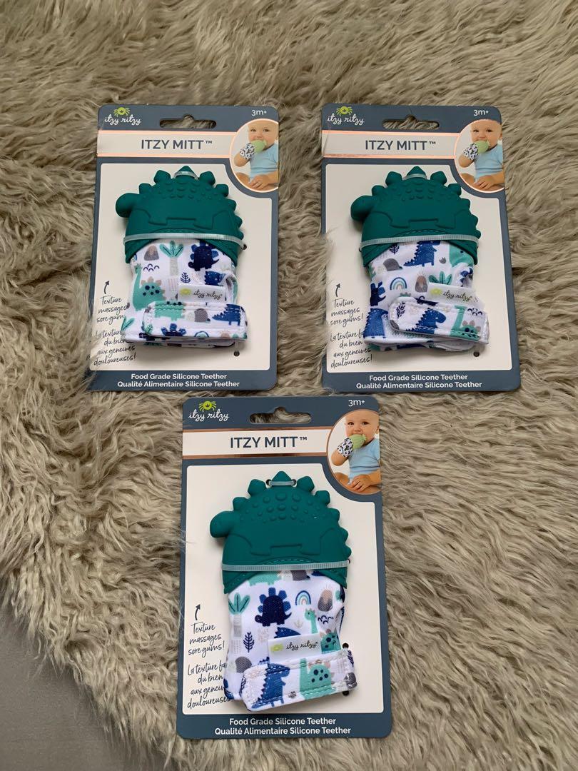 Itzy mitt silicon teether (Category: Soothers & Pacifiers) located in Binan City. Submitted by finders_market (Listing ID 1063927750, Image 3). Description: .