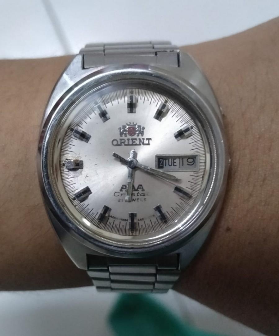 Jam Tangan Orient AAA Crystal 21 jewels