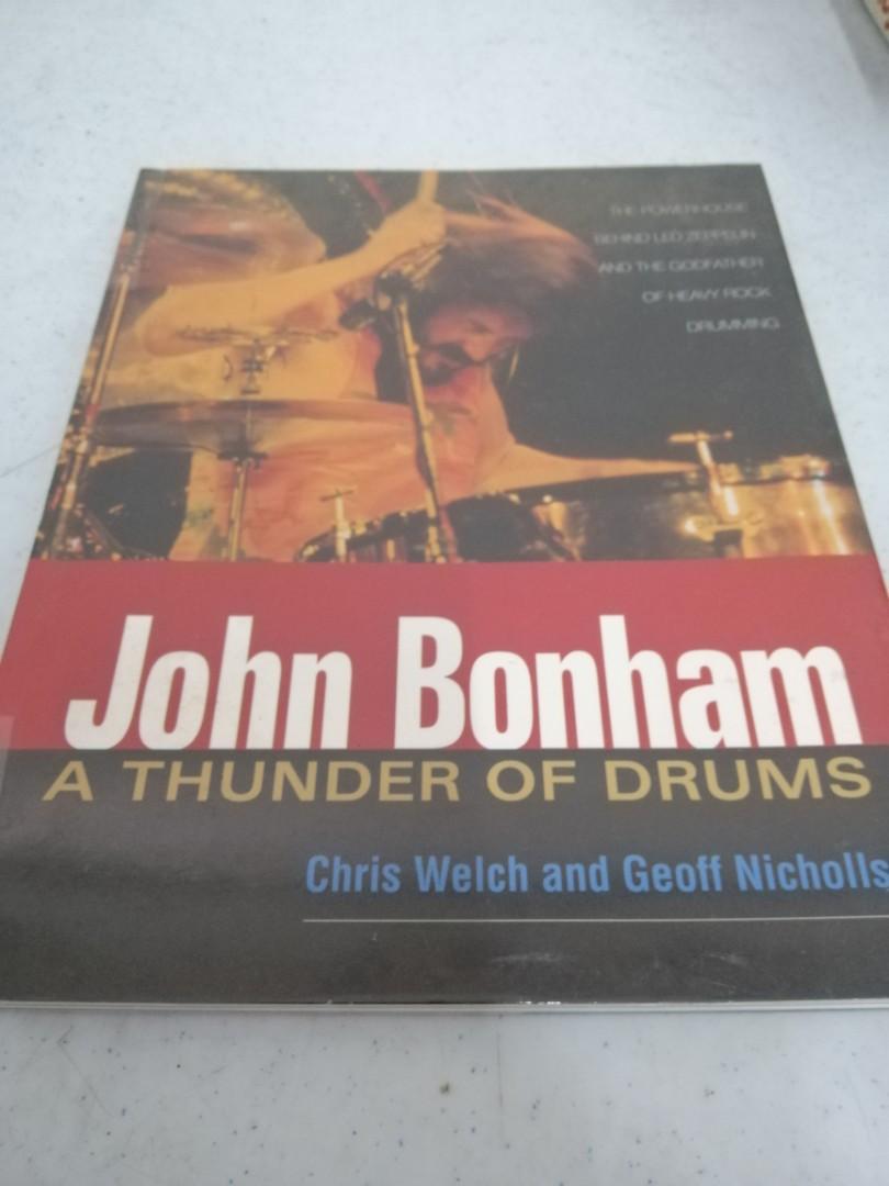 John Bonham A Thunder of Drums, Hobbies & Toys, Books & Magazines