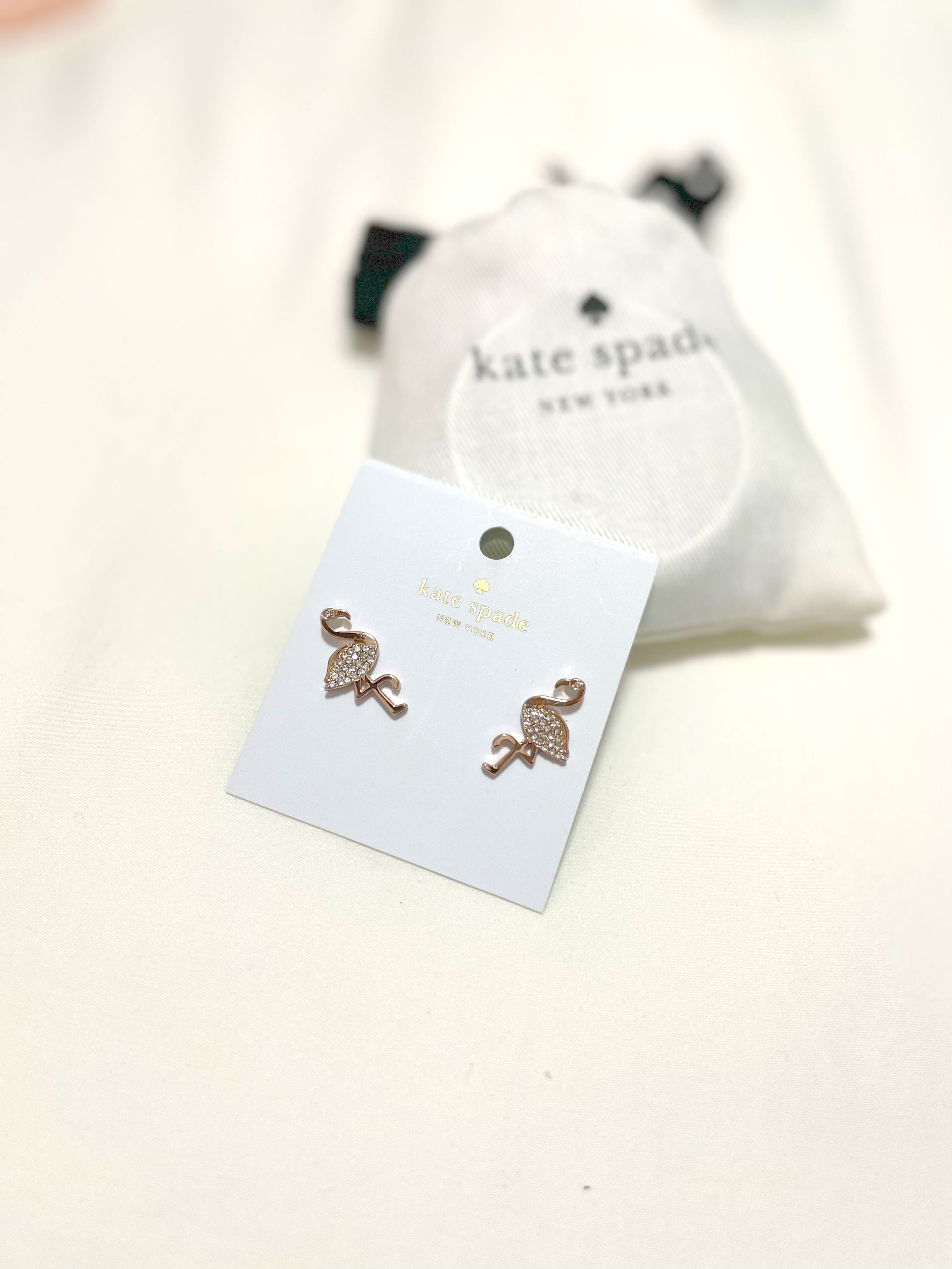 Flamingo earrings sales kate spade