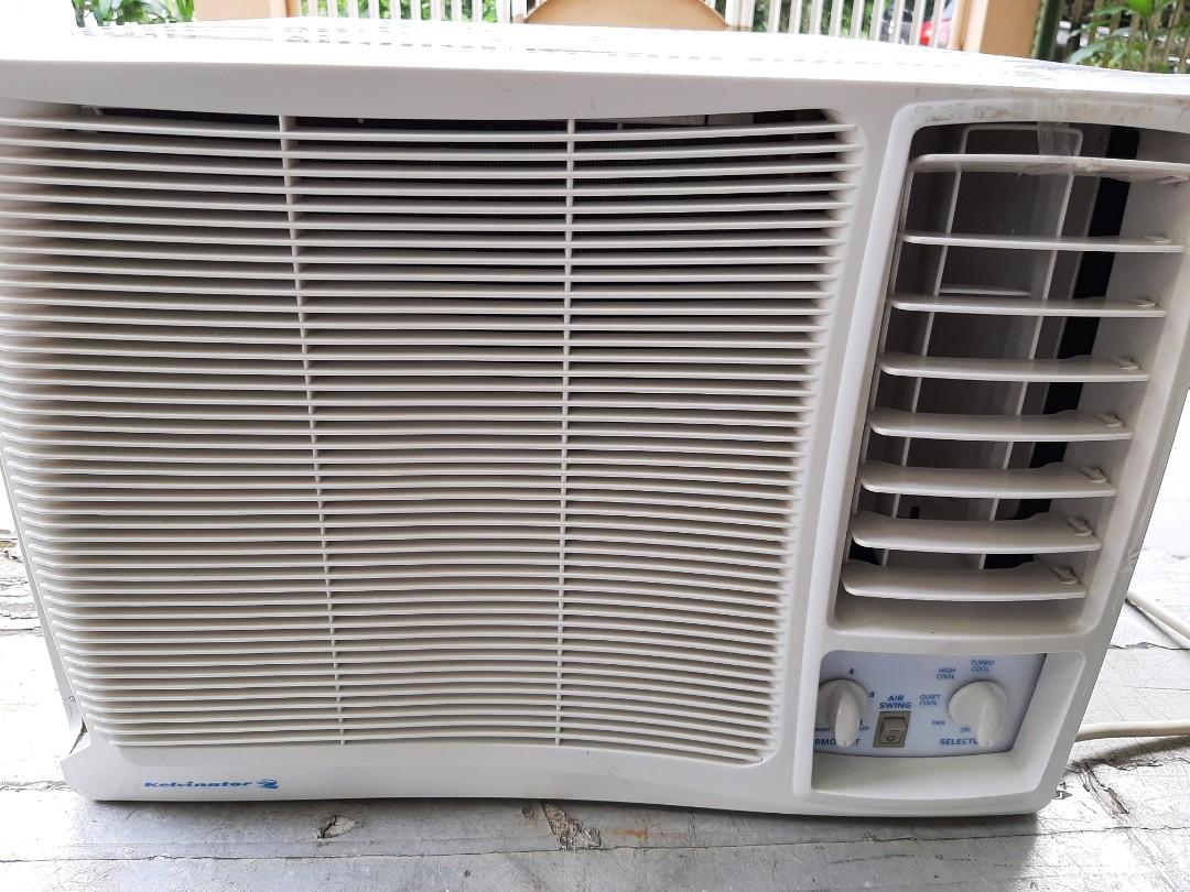 Kelvinator window type aircon (1HP), TV & Home Appliances, Air