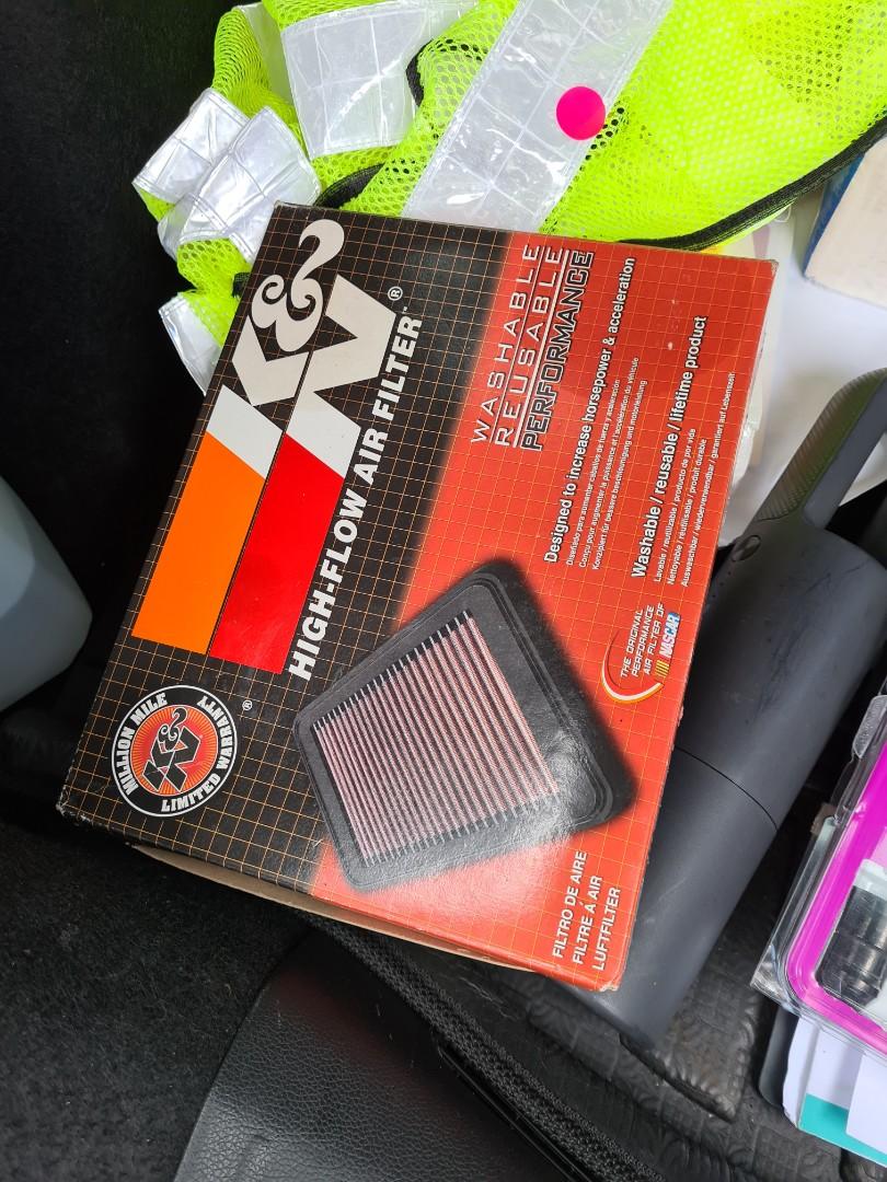 Ku0026n Drop in Filter for Honda Jazz GK5, Car Accessories 