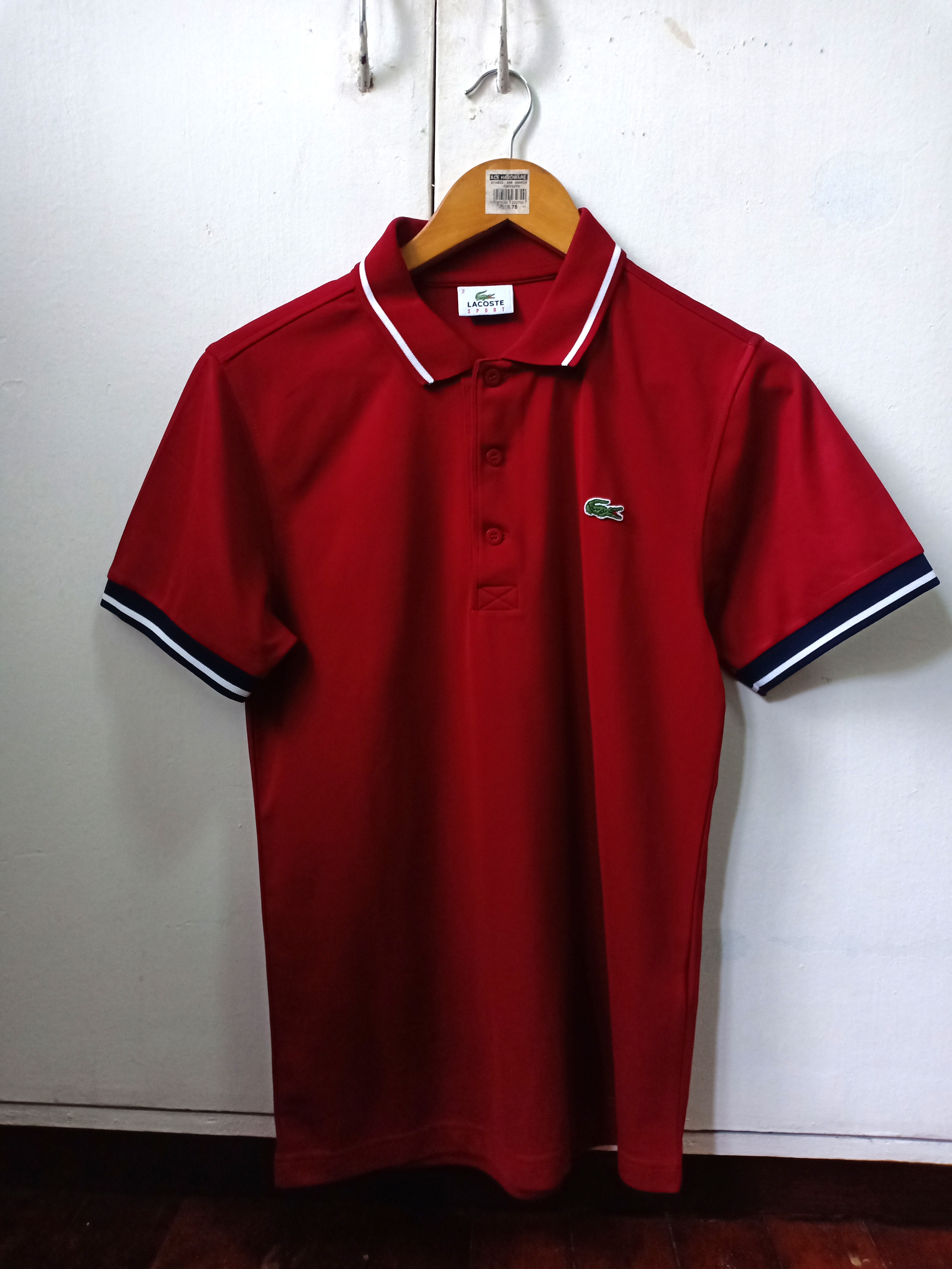 Lacoste sport polo red Clearance