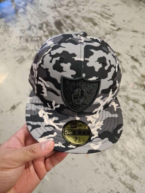 Raiders 2025 cap camouflage