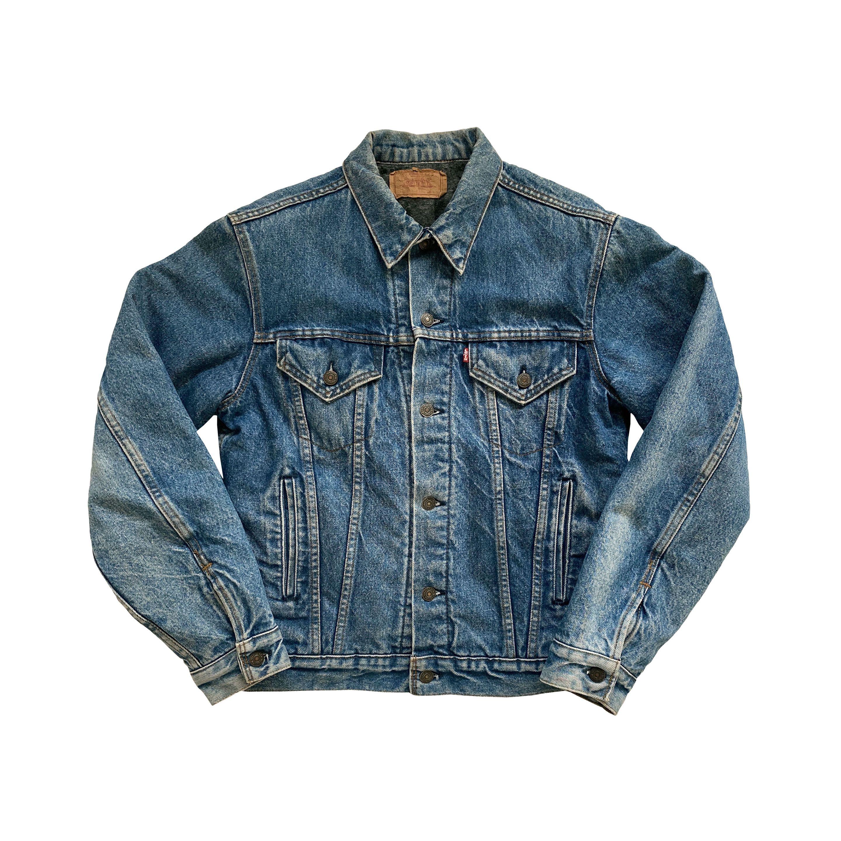 vintage levis denim jacket made in usa, Men's Fashion, Tops & Sets, Hoodies  on Carousell