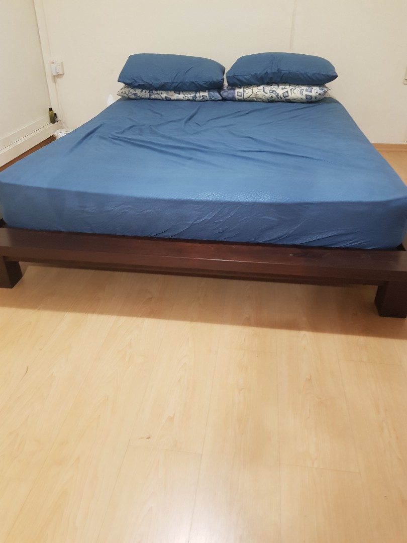 Low Rise Bed Queen Size Furniture, Low Queen Size Bed Frame