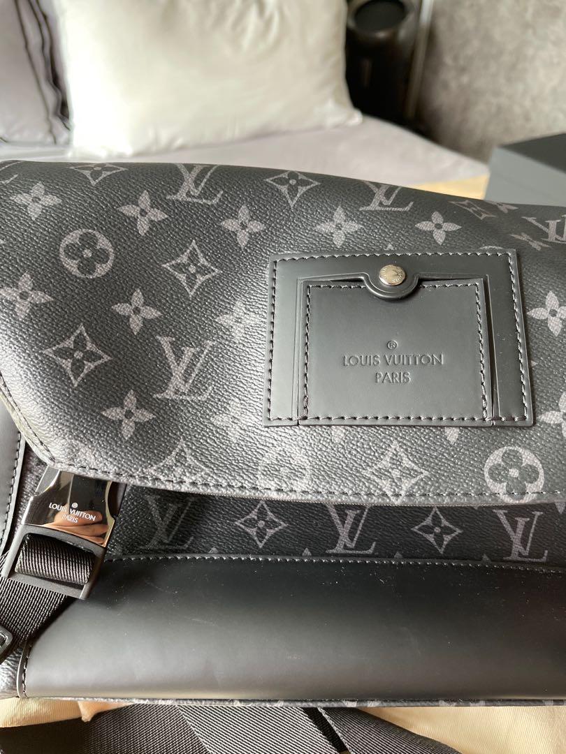 LV Messenger PM Voyager Monogram Eclipse, Luxury, Bags & Wallets