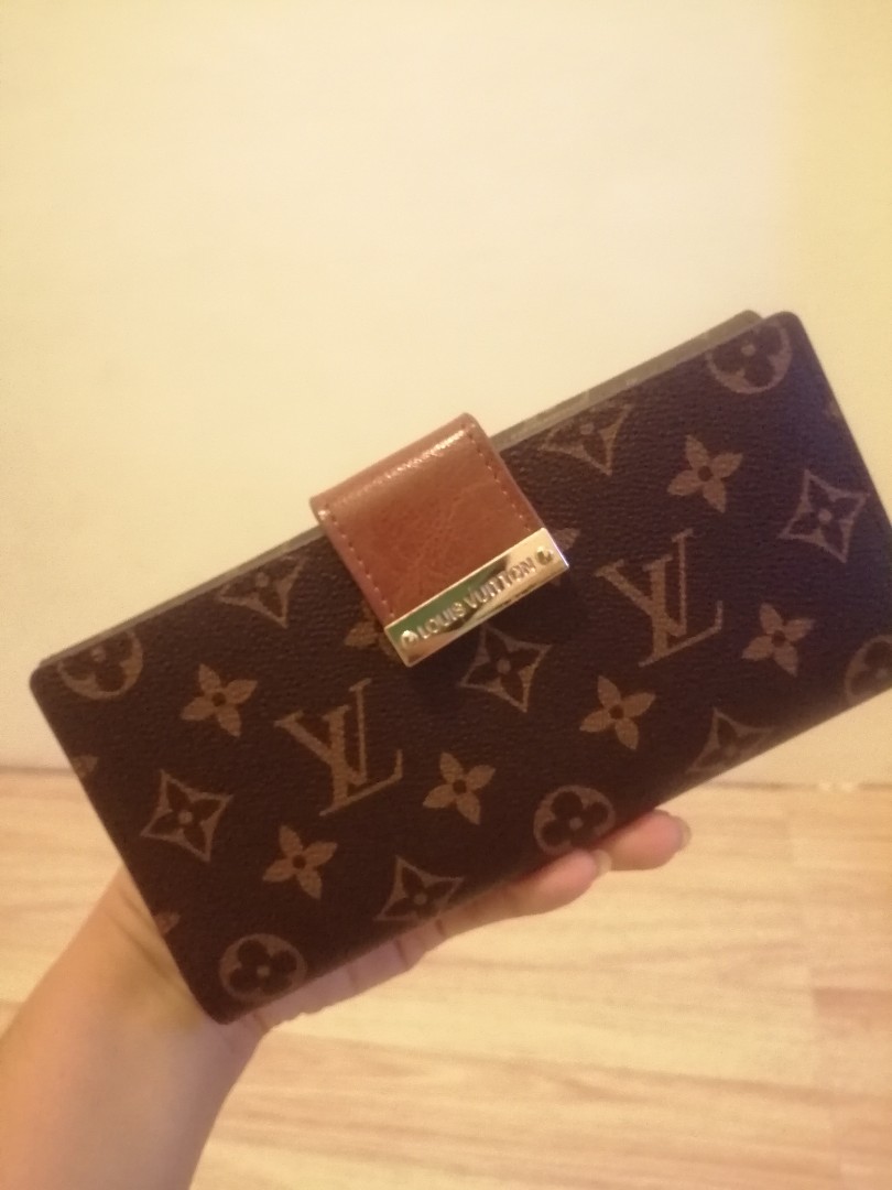 LV Mono Trifold Long Wallet, Women's Fashion, Bags & Wallets