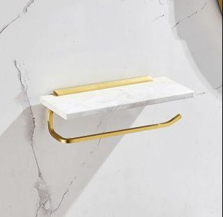 Marble Hand / Face Tower Stand Holder Bathroom Accessories