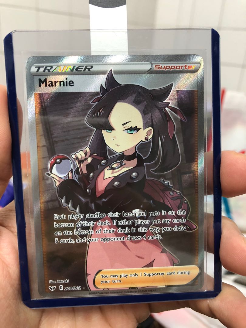Marnie full art ultra rare, Hobbies & Toys, Toys & Games on Carousell