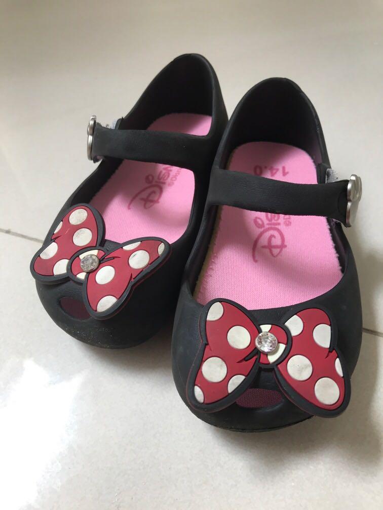 Minnie mouse jelly shoes hotsell