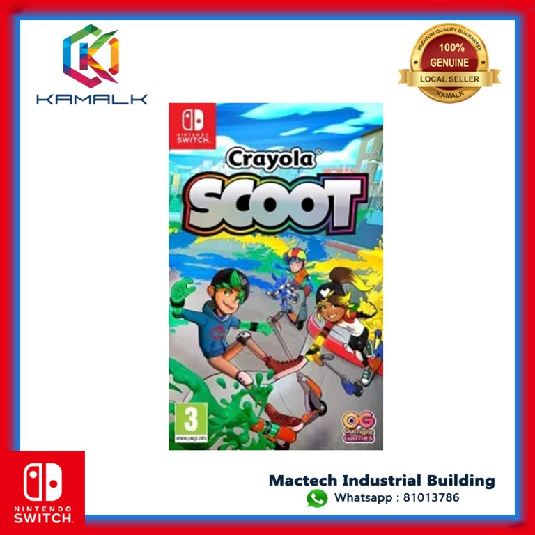 Nintendo Switch Crayola Scoot Eu Toys Games Video Gaming Video Games On Carousell Full list of all 34 crayola scoot achievements worth 1,000 gamerscore. carousell