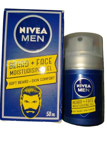 nivea beard and face moisturizer