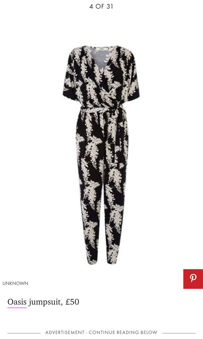 Oasis floral jumpsuit Clearance