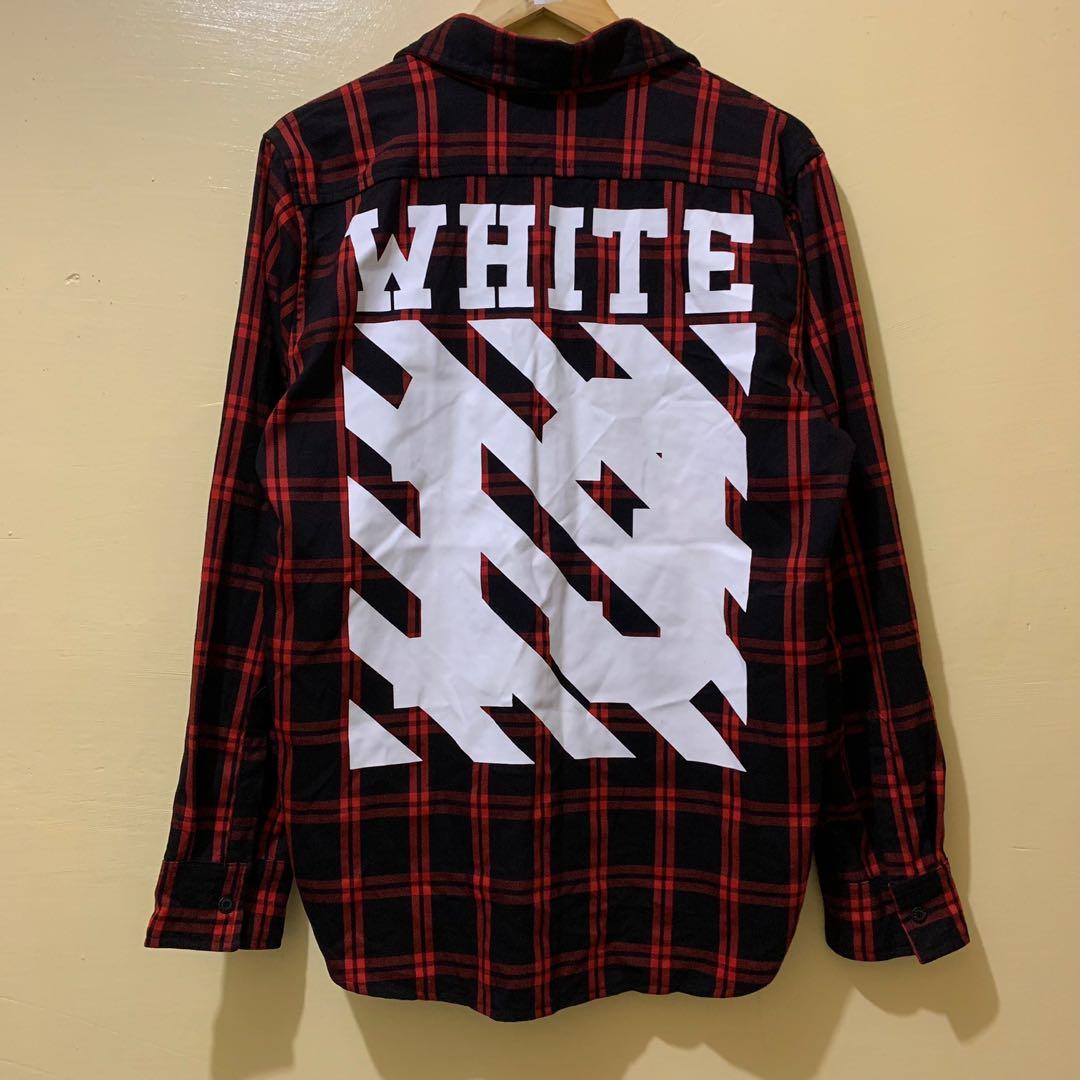 Off white 13 flannel shop