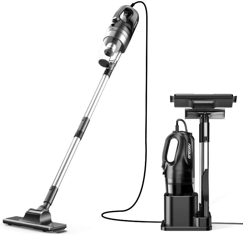 oneday Corded Handheld Stick Vacuum Cleaner 15000Pa 6 in 1 Lightweight