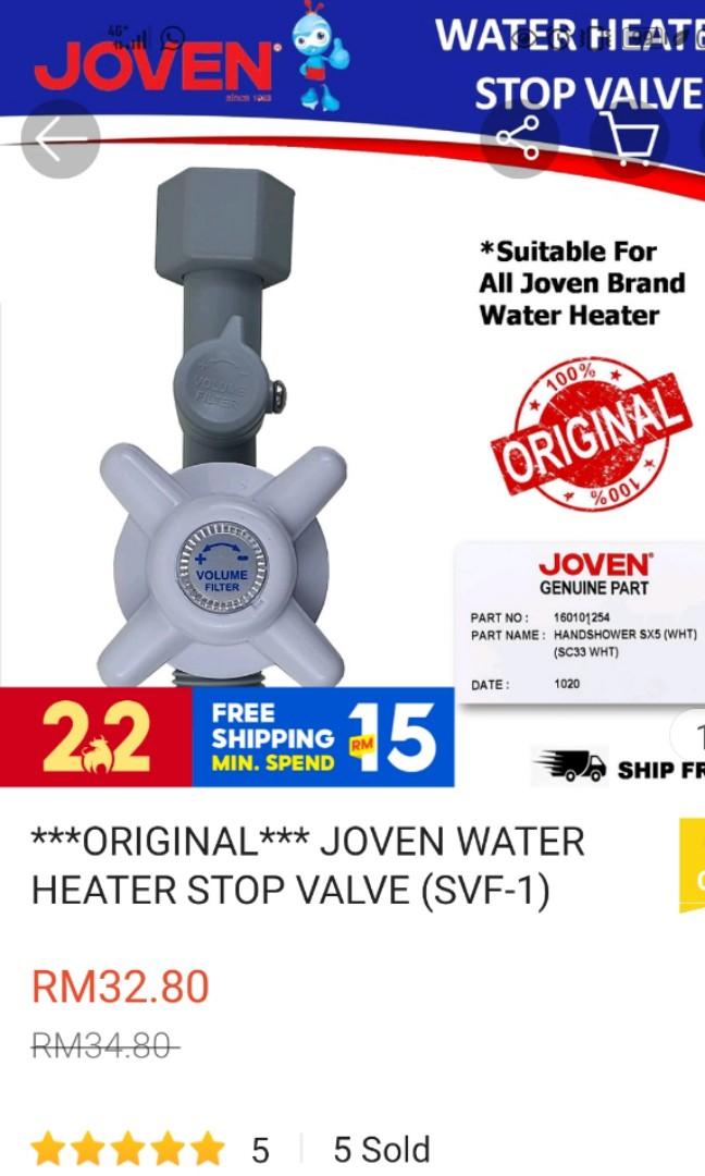 Original joven shower head, Everything Else, Others on Carousell
