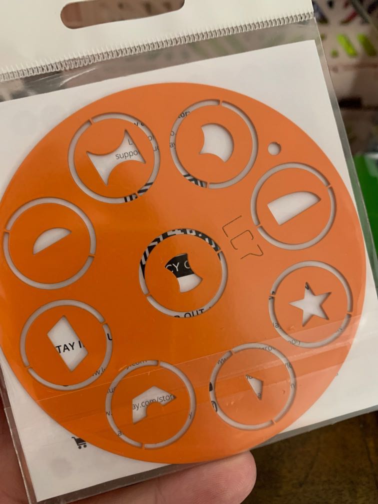 Original Lucy Clay Extruder Disk 7, Design & Craft, Craft Supplies